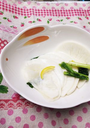簡単！かぶの千枚漬け風-レシピのメイン写真