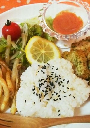 青のりチキンのワンプレート-レシピのメイン写真