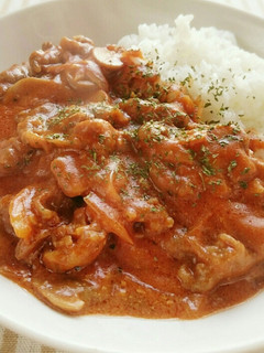簡単★15分で!ビーフストロガノフ風-レシピのメイン写真