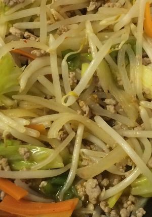 ピリ辛野菜炒め☆もやしたっぷり-レシピのメイン写真