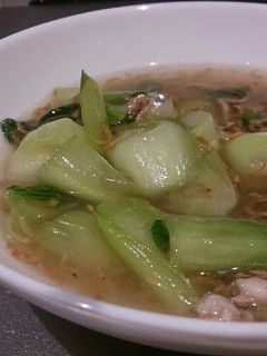 チンゲン菜とイカの中華旨煮-レシピのメイン写真