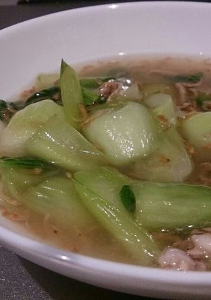 チンゲン菜とイカの中華旨煮-レシピのメイン写真