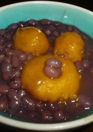 食べやすい冬至のあずきとかぼちゃ-レシピのメイン写真