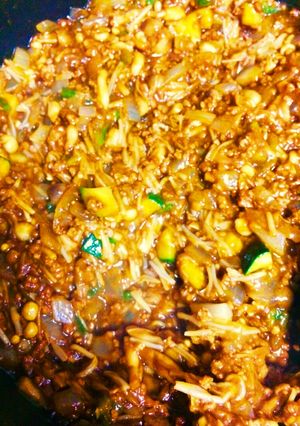 秋にぴったり★きのこたっぷりキーマカレー-レシピのメイン写真