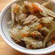 具沢山★シーチキンごぼうのおこわ