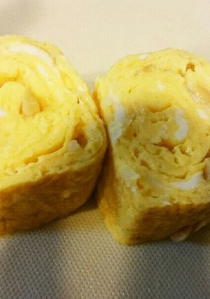 手づかみ離乳食にも☆大根おろし納豆卵焼き-レシピのメイン写真