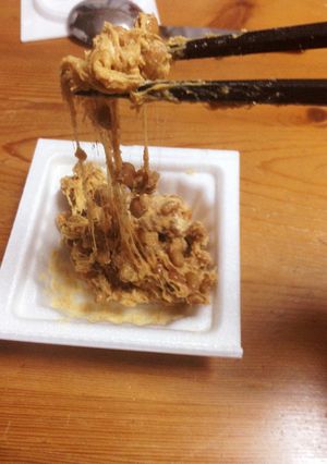 小腹満たしに！納豆デザート！-レシピのメイン写真
