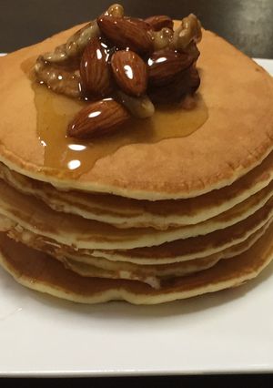 しっとりパンケーキ-レシピのメイン写真