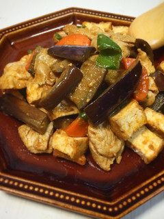 豚肉となすのコチュジャンマヨ炒め♪-レシピのメイン写真