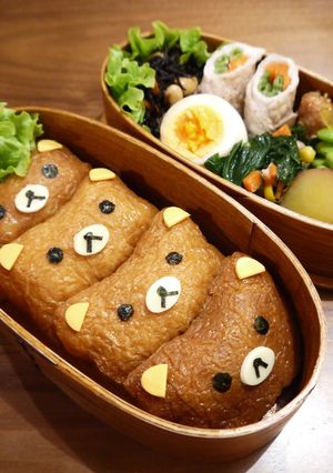 キャラ弁 リラックマ-レシピのメイン写真