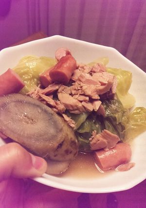 シーチキンの旨味がキャベツグン-レシピのメイン写真