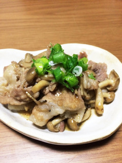 *豚バラ肉ときのこの甘辛サッと煮*-レシピのメイン写真