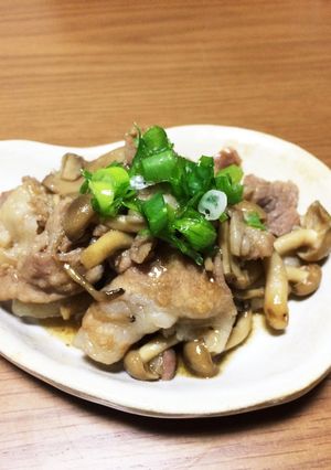 ＊豚バラ肉ときのこの甘辛サッと煮＊-レシピのメイン写真