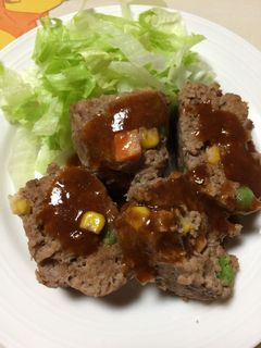 時短!みんな大好きミートローフ-レシピのメイン写真