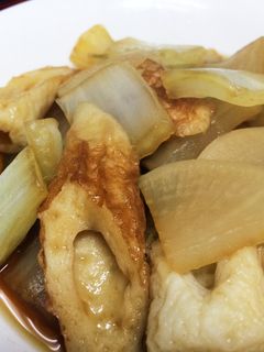 旬野菜!白菜と大根とちくわの煮付け-レシピのメイン写真