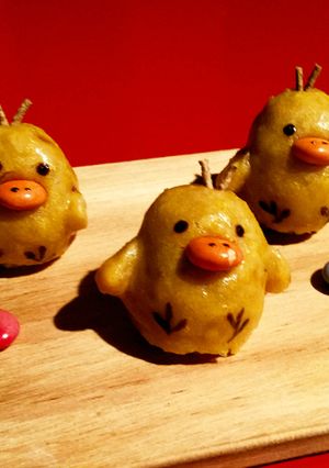 スィートポテトでキイロイトリ♡-レシピのメイン写真