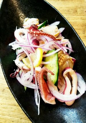 イカとホタテのマリネ-レシピのメイン写真