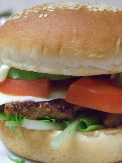 大豆のお肉バーガー-レシピのメイン写真