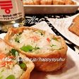 大根の葉とかにかまde☆いなりずし