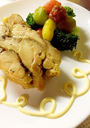 鳥モモ肉重ね焼き-レシピのメイン写真