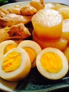 大根と手羽元の煮物-レシピのメイン写真