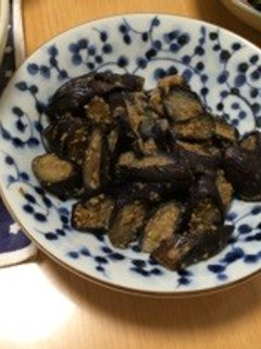 茄子の胡麻あえ-レシピのメイン写真