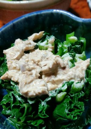 青菜の鰹節マヨネーズ和え-レシピのメイン写真
