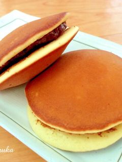 しっとりもちもちどら焼き☆。.:*・゜-レシピのメイン写真