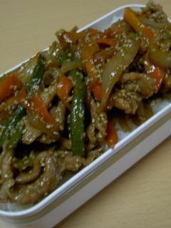 簡単!プルコギ丼弁当!!-レシピのメイン写真