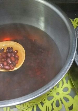 ★斬新な赤飯の「ササゲ」下処理★-レシピのメイン写真
