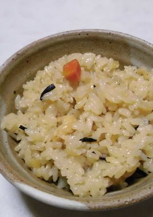 ひじき豆を使った炊き込みご飯-レシピのメイン写真