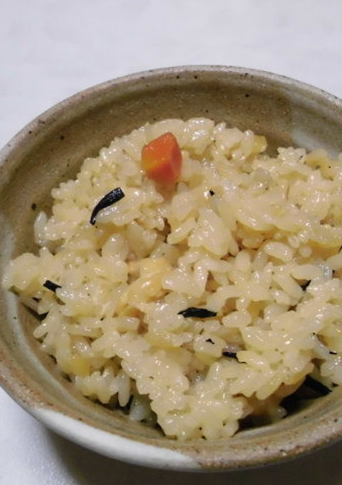ひじき豆を使った炊き込みご飯-レシピのメイン写真