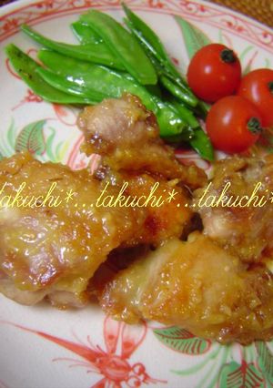 とりもも肉　ハニー味噌照り焼き-レシピのメイン写真