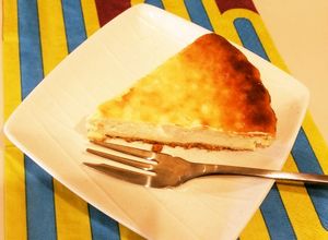 はと麦粉で解毒！？ベイクドチーズケーキ-レシピのメイン写真