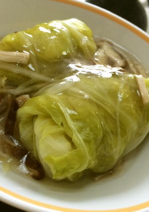 冷凍餃子で簡単❤︎中華風ロールキャベツ-レシピのメイン写真