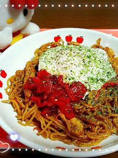 ♡お好み焼きソースで♪簡単横手やきそば♡-レシピのメイン写真