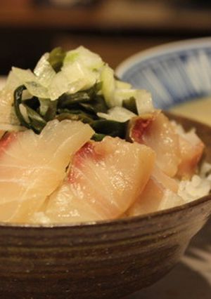 刺身の出汁玉子めし-レシピのメイン写真