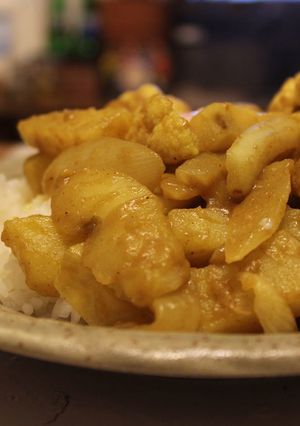 じゃがいもとカリフラワーのカレー炒め-レシピのメイン写真