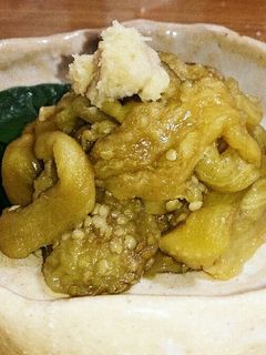 旦那が褒めた!焼きナス(笑)。-レシピのメイン写真