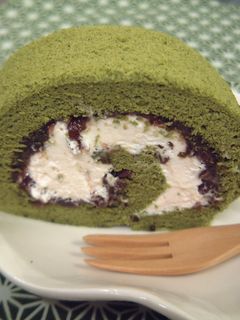 桜の薫り♪和菓子風ロール-レシピのメイン写真