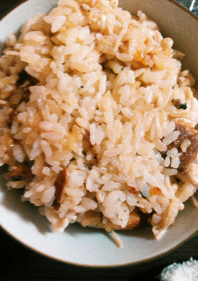 さんま缶詰とえのき茸とササミの炊き込み飯-レシピのメイン写真