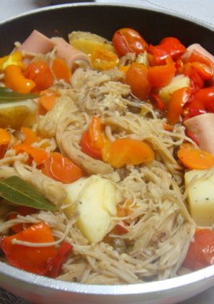 大豆のお肉でオイル煮-レシピのメイン写真