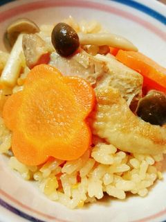 生姜と鶏肉の炊き込みご飯-レシピのメイン写真