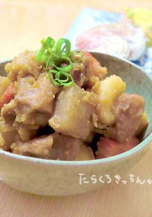 鶏とじゃがいものくずし煮-レシピのメイン写真