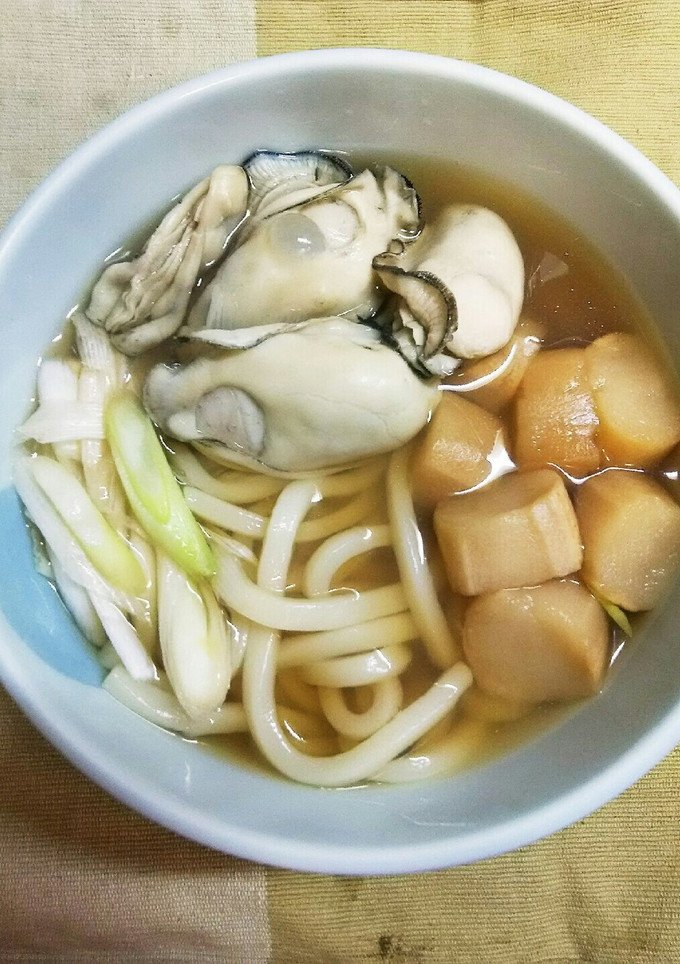 簡単！牡蠣うどん♪-レシピのメイン写真