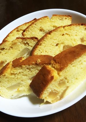 梨のパウンドケーキ-レシピのメイン写真