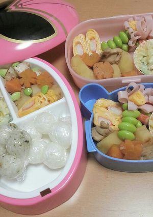 お弁当 覚え書き 2015 子供遠足★-レシピのメイン写真