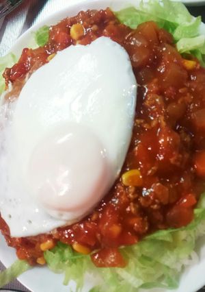 大豆のお肉であっさりタコライス-レシピのメイン写真