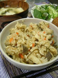 塩昆布で♪炊きこみご飯-レシピのメイン写真