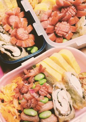 弁当 バス遠足 2015/キャラ弁/遠足-レシピのメイン写真